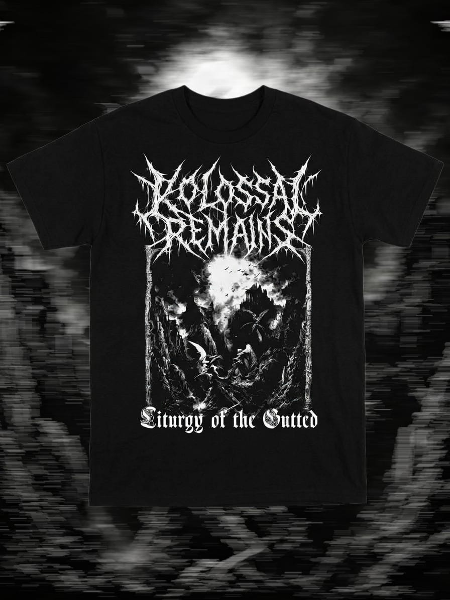 Polera Kolossal Remains – "Liturgy of the Gutted"